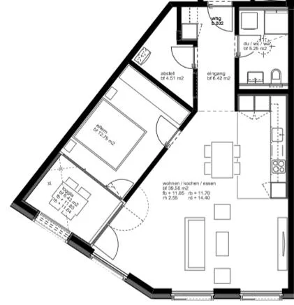 Tolle Single-Wohnung mit Zentrumsnähe und hochwertigem Ausbau! – photo 7 of 7