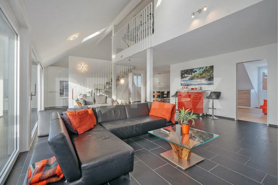 Exklusive 4.5-Zimmer-Maisonette mit Galerie, Bilderbuch-Aussicht un...