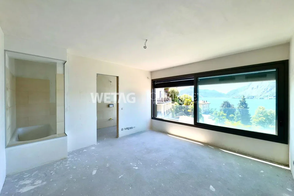 Appartamento in stato grezzo in vendita a Lugano-Castagnola, con una meravigliosa vista sul lago, anche ideale come seconda casa – foto 7 di 9