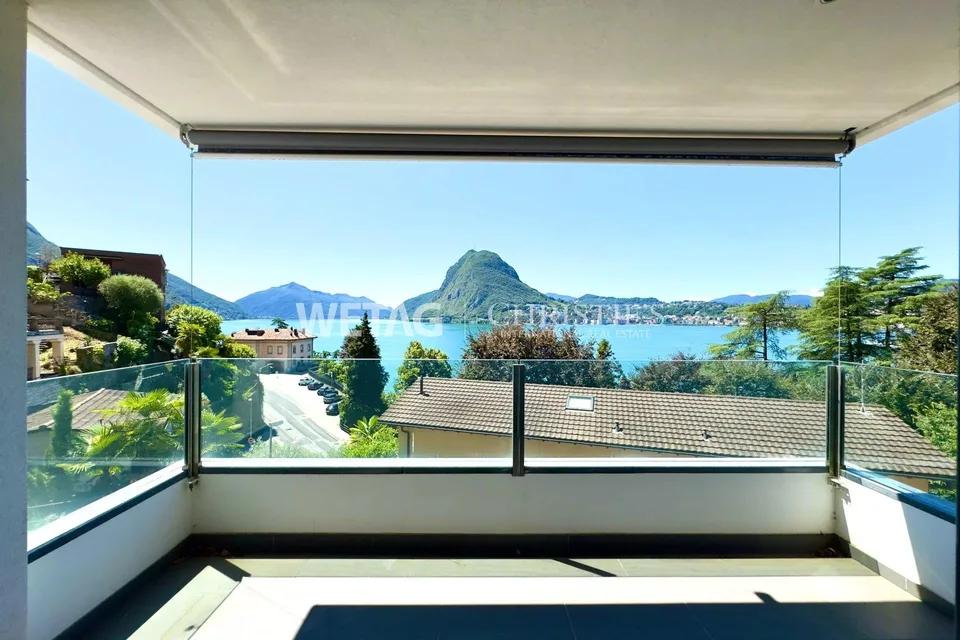 Appartamento in stato grezzo in vendita a Lugano-Castagnola, con una meravigliosa vista sul lago, anche ideale come seconda casa – foto 6 di 9