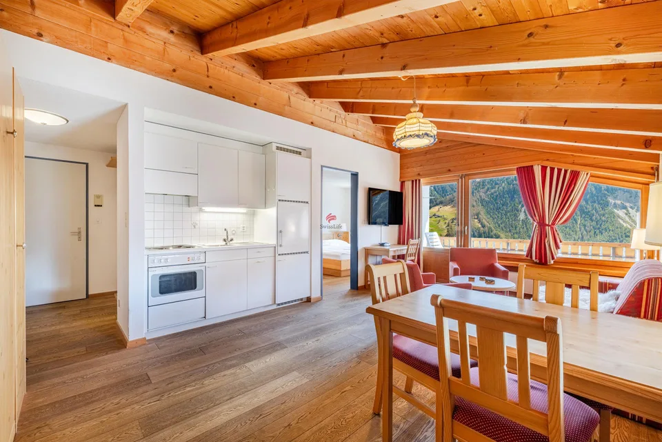 Sonnenverwöhnte Ferienwohnung mit Bergpanorama