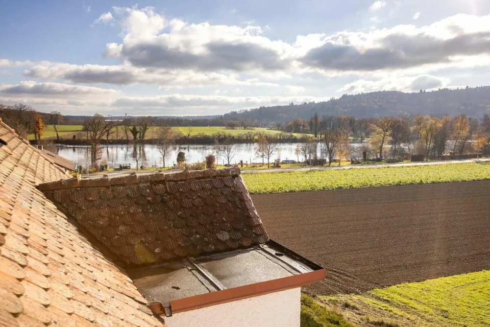 Beaucoup d'espace, vue sur le Rhin et qualité de vie dans la maison de résidence située de manière unique