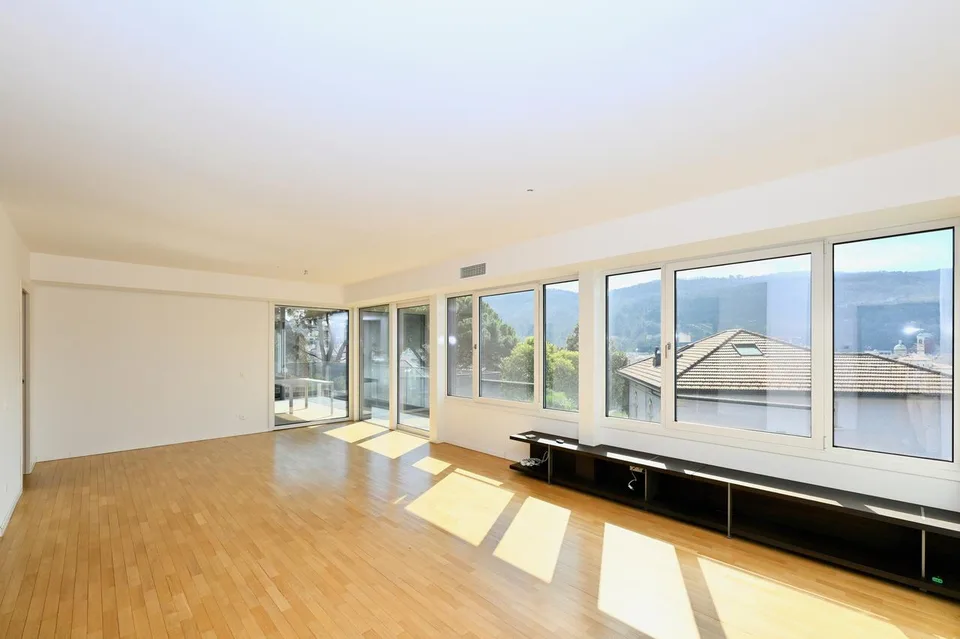 Moderno e Luminoso Appartamento con Terrazza Panoramica a Vacallo