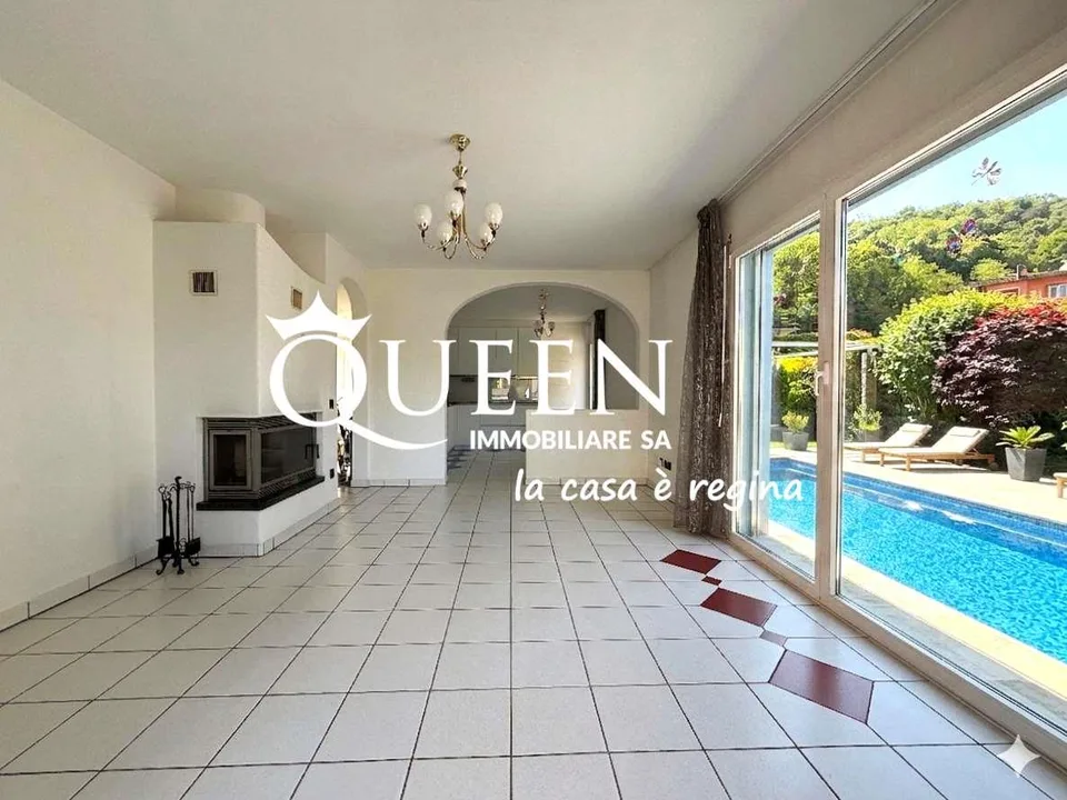 Seseglio: villa unifamiliale 5.5 pièces avec piscine et jardin