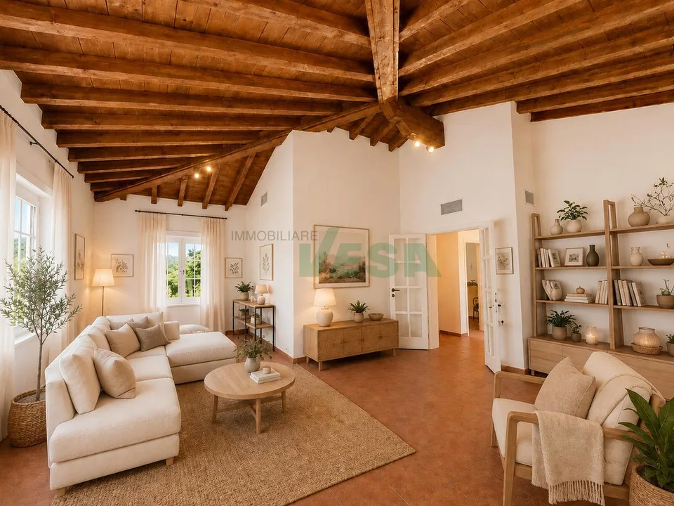Accogliente casa unifamiliare su un unico piano con ampio giardino