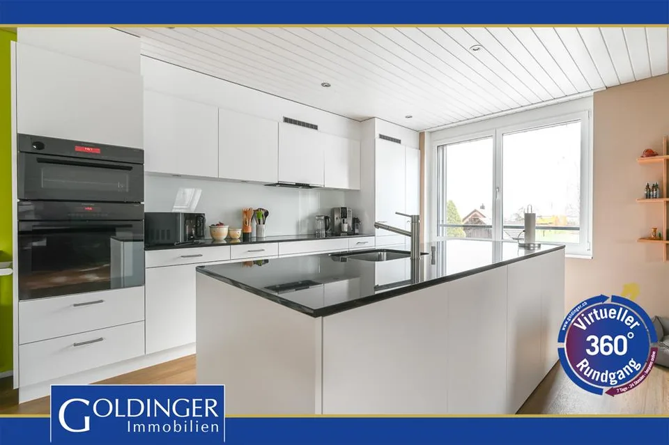 Lichtdurchflutetes Zuhause: Moderne Wohnung mit herrlicher Loggia