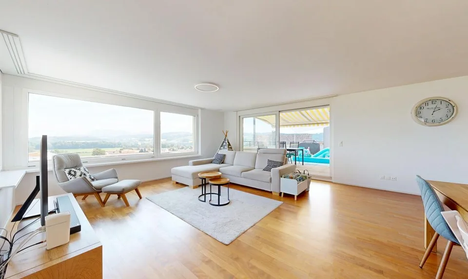 Wohnen mit Panorama - Exklusive Terrassenwohnung mit Weitsicht