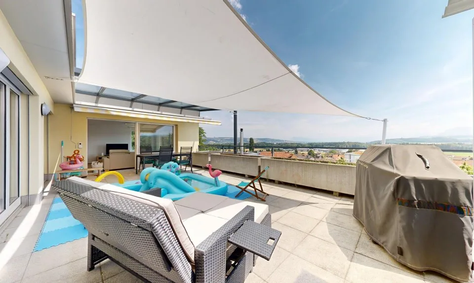 Wohnen mit Panorama - Exklusive Terrassenwohnung mit Weitsicht