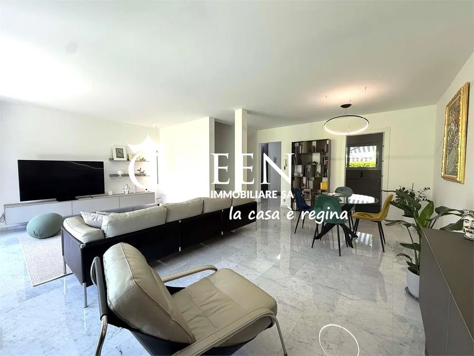 Montagnola: villa moderne 5.5 pièces dans un environnement verdoyant avec jardin