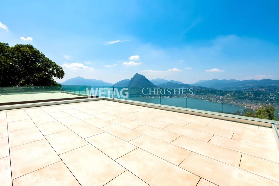 Lugano-Aldesago: Moderne Reihenvilla mit privatem Garten & Seeblick zu verkaufen, auch als Zweitwohnsitz nutzbar – Foto 6 von 13