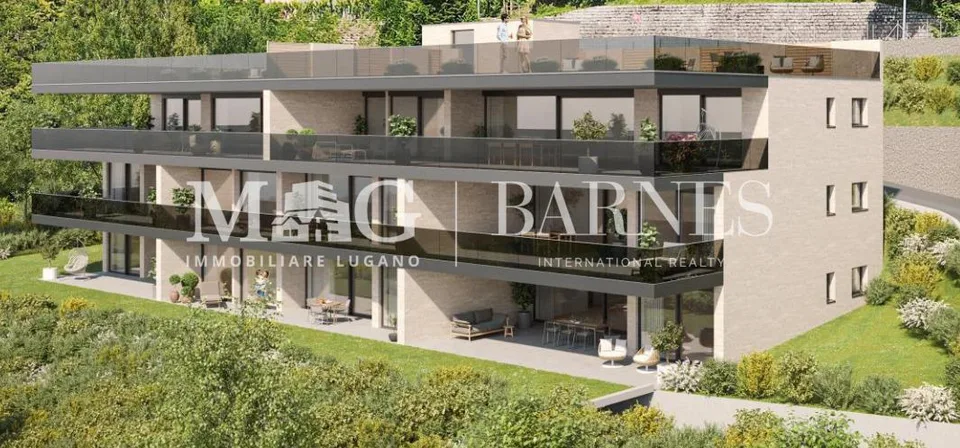 Lugano, Pregassona: Appartamento 4.5 locali nuovo con terrazzo