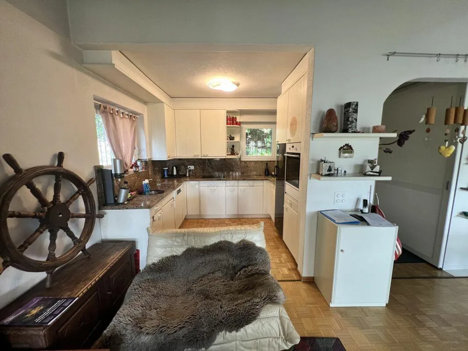 Doppelhaus mit großem Grünbereich