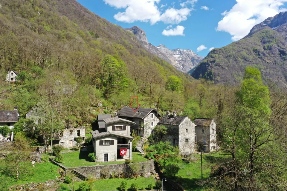 Grosses Rustico in ruhiger Lage im schönen Verzascatal