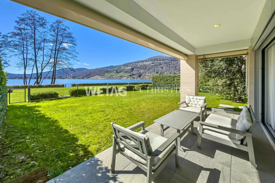 Lugano-Muzzano, zu verkaufen: moderne Wohnung direkt am Luganersee ...
