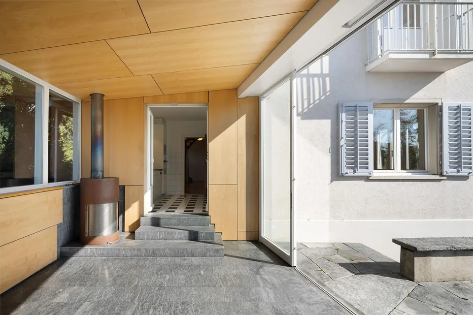 Maison individuelle mitoyenne avec jardin sur Bruderholz