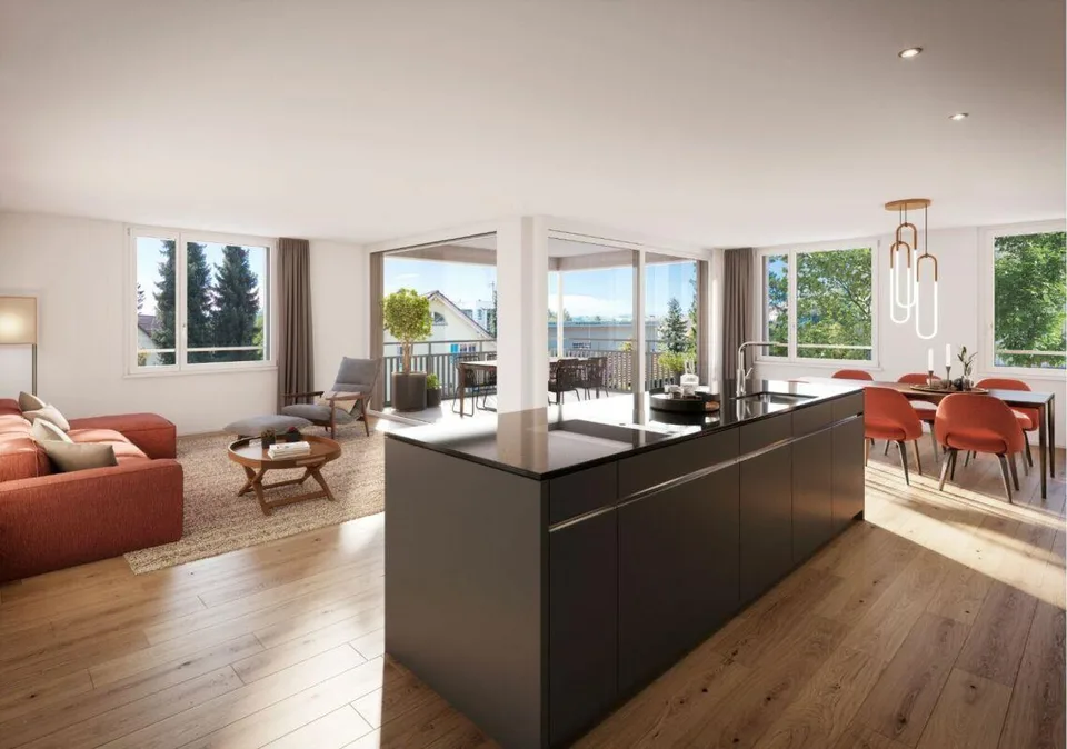 Ultimo appartamento di 4,5 locali al piano terra al Werkplatz