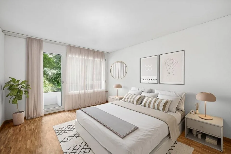 Vivre avec une vue d'ensemble Appartement d'attique exclusif