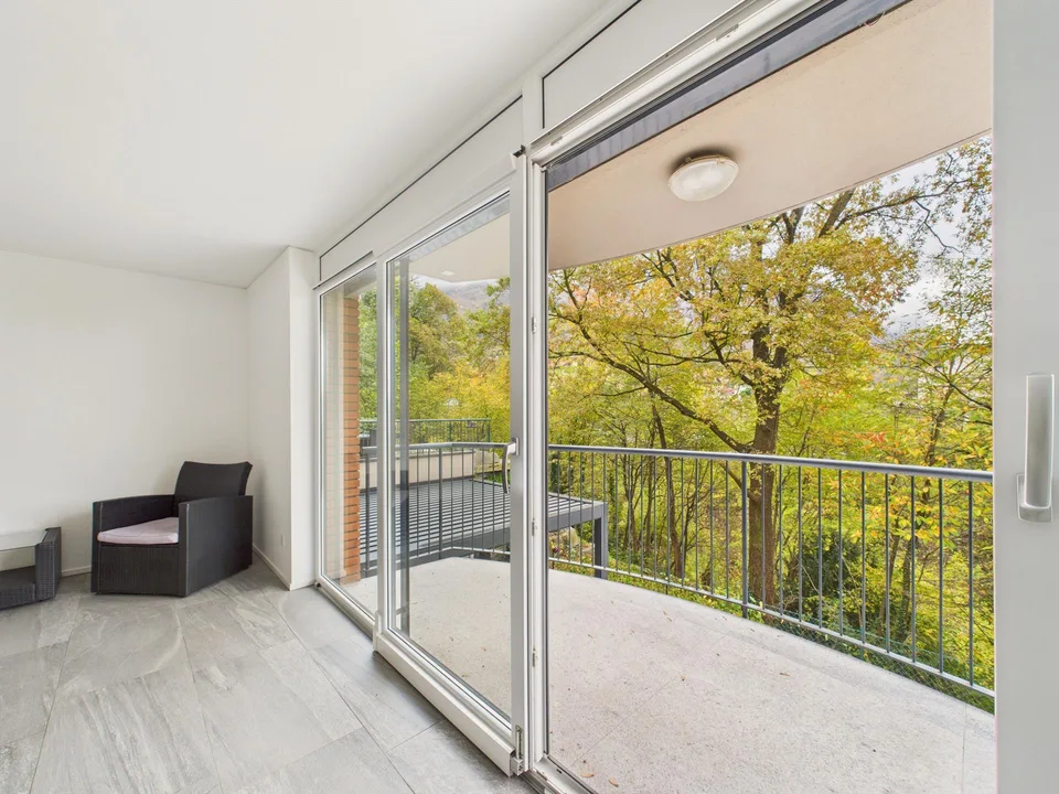 Appartement moderne 3.5 pièces avec terrasse et local hobby à Cadro - RÉSIDENCE PRIMAIRE ET SECONDARIE