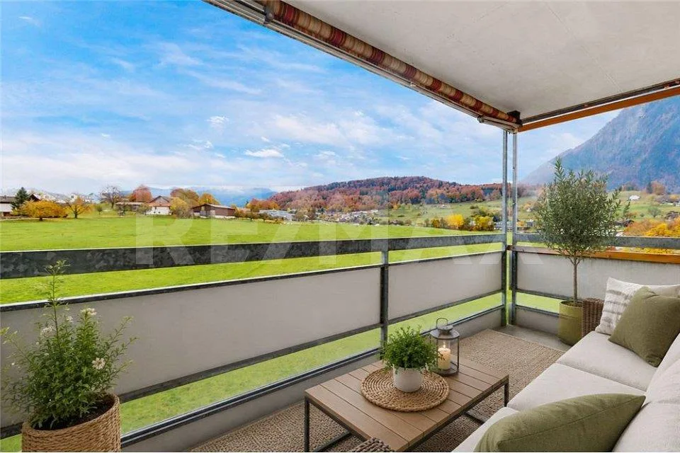The view included - 4½-room attic apartment on the top floor