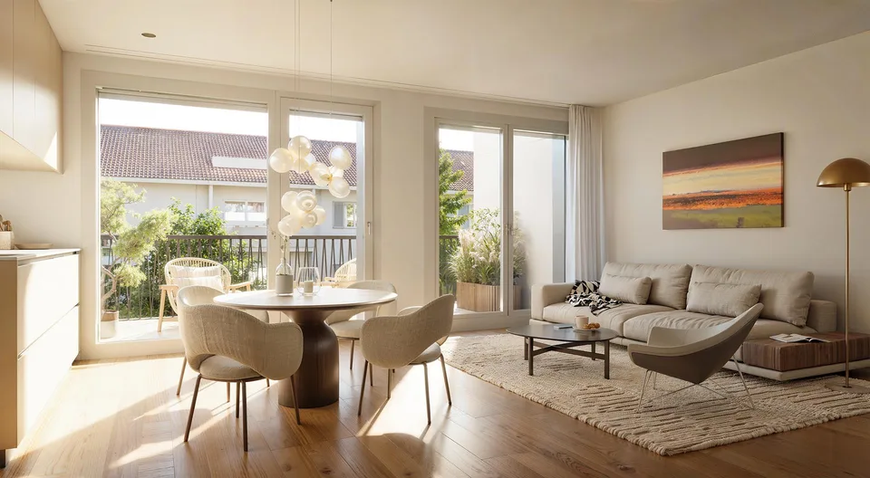 Appartement de 2,5 pièces élégant à Zürich-Albisrieden