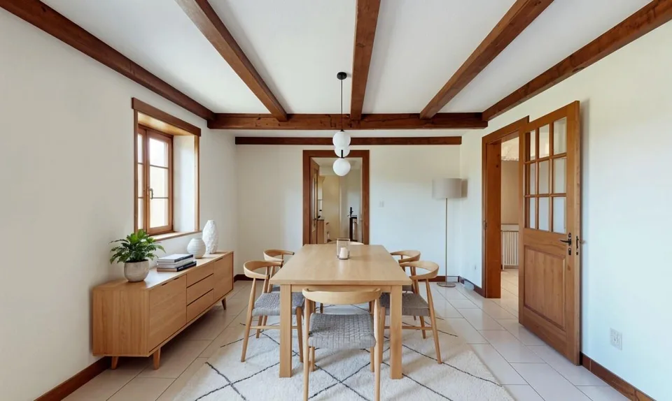 DUPLEX DE CHARME AVEC GRAND POTENTIEL D?AMÉNAGEMENT À SOTTENS