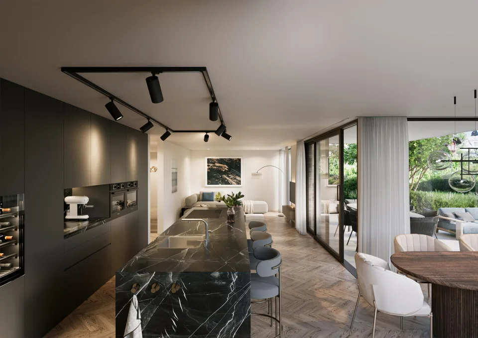 Exklusive 5.5-Zimmer-DUPLEX-Gartenwohnung «SMARAGD» mit Wellness-/F...