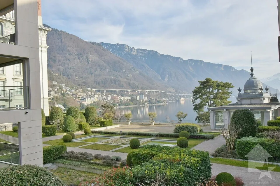 Magnifique appartement de 4.5 pcs au centre de Montreux à 2 pas du lac