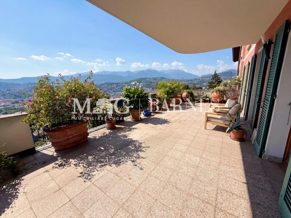 Appartamento 3.5 locali a Ruvigliana con terrazza vista lago di Lugano