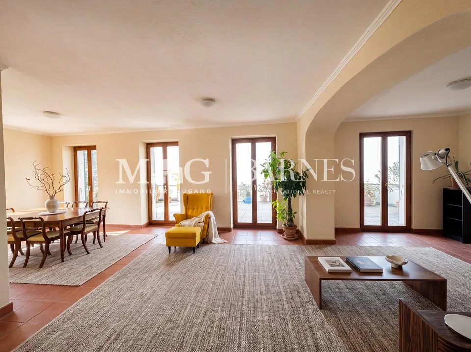 Appartamento 3.5 locali a Ruvigliana con terrazza vista lago di Lugano – photo 6 sur 10