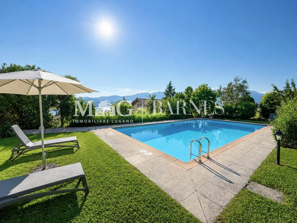 Appartamento 3.5 locali a Ruvigliana con terrazza vista lago di Lugano