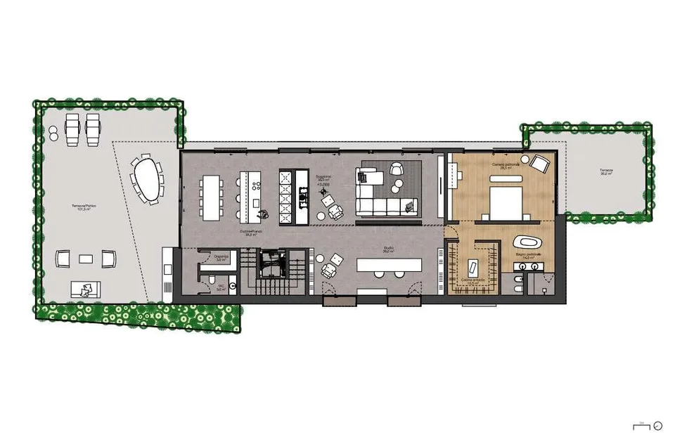 Villa da ristrutturare con licenza Edilizia approvata – foto 11 di 13