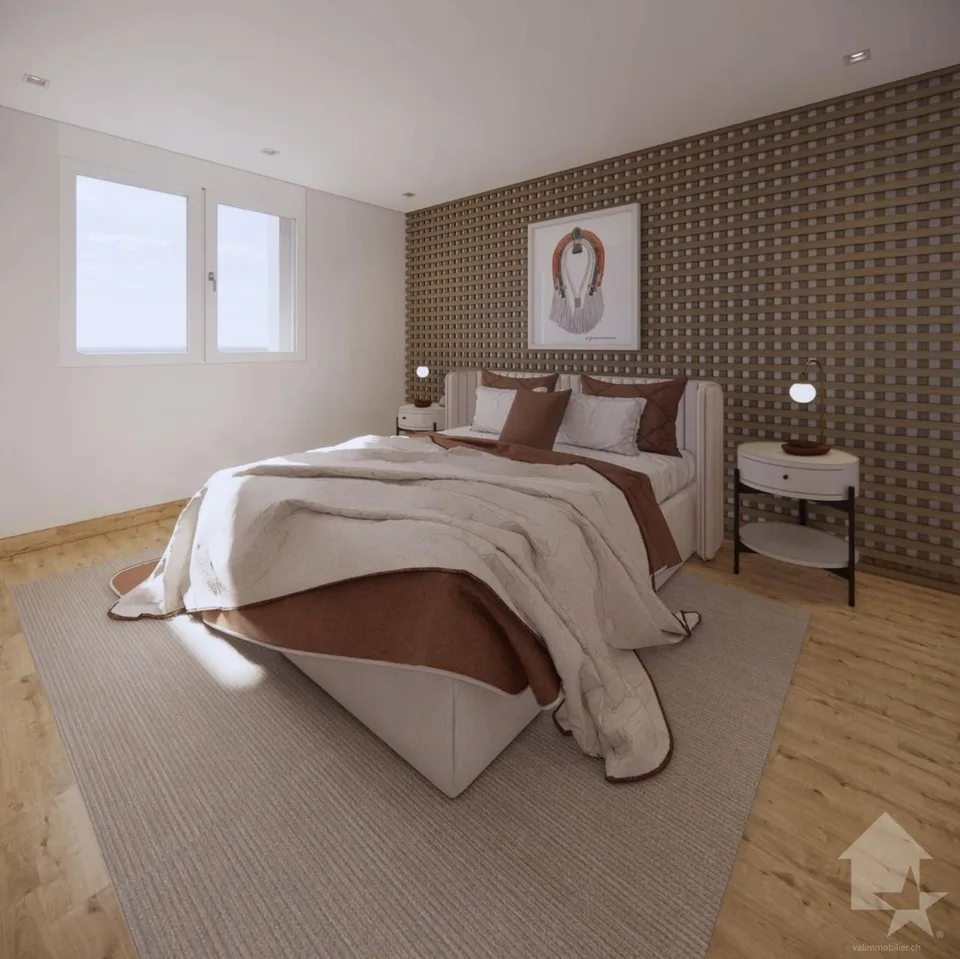 Attique de 4.5 pièces très bien situé avec balcon et terrasse