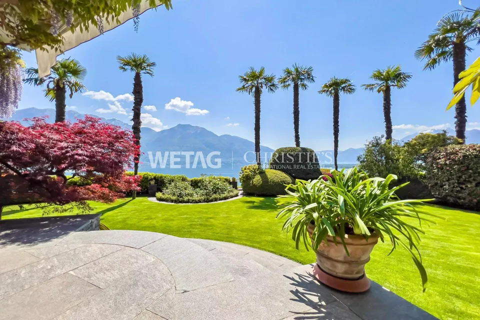 Mediterrane Villa mit herrlicher Sicht auf den Lago Maggiore, ideal auch als Ferienresidenz, in Minusio zu verkaufen – Foto 10 von 13