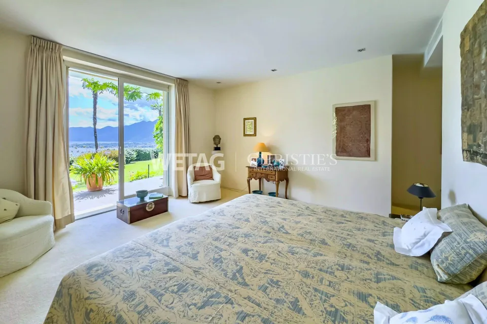 Mediterrane Villa mit herrlicher Sicht auf den Lago Maggiore, ideal auch als Ferienresidenz, in Minusio zu verkaufen – Foto 7 von 13