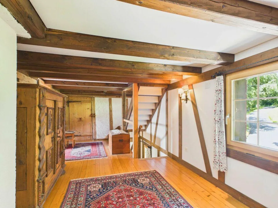 Maison de 2 familles avec grand jardin et prairie – photo 6 sur 13