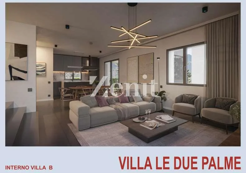 Residenza Villa Due Palme, Villa B con vista lago a Melano, Nuova Cost