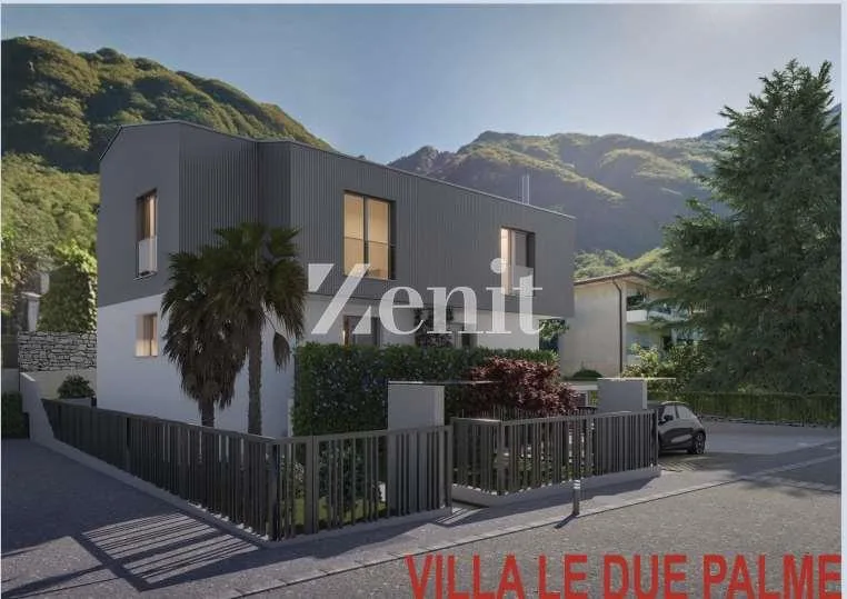 Residenz Villa Due Palme, Villa B mit Seeblick in Melano, Neu Kosten
