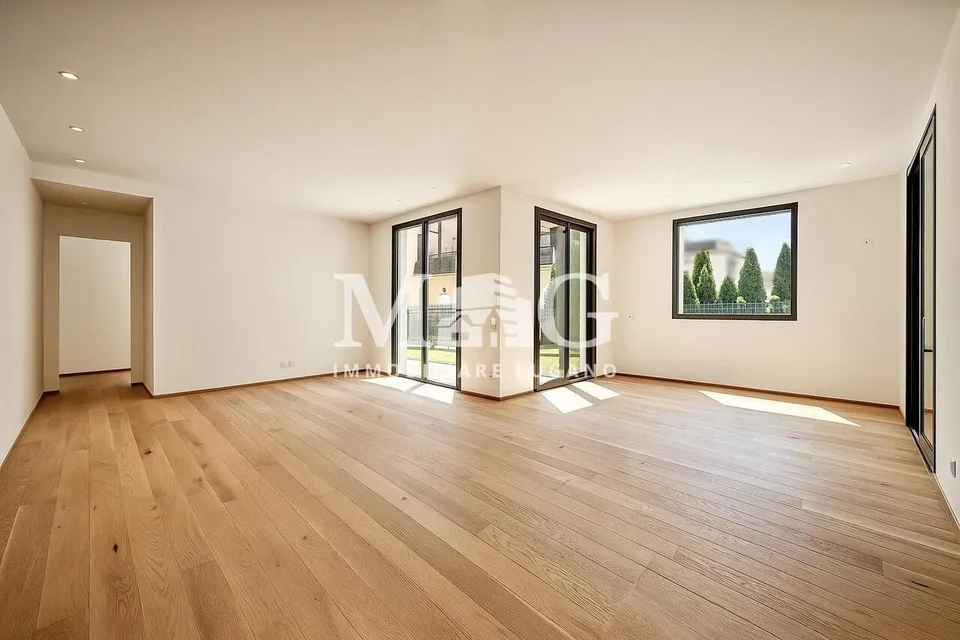 Lugano Centro: Appartamento 4.5 locali con giardino vicino al lago