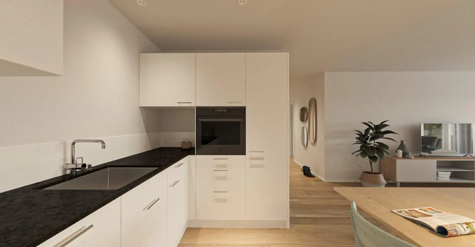 Habitation moderne : Appartement neuf avec ambiance élégante