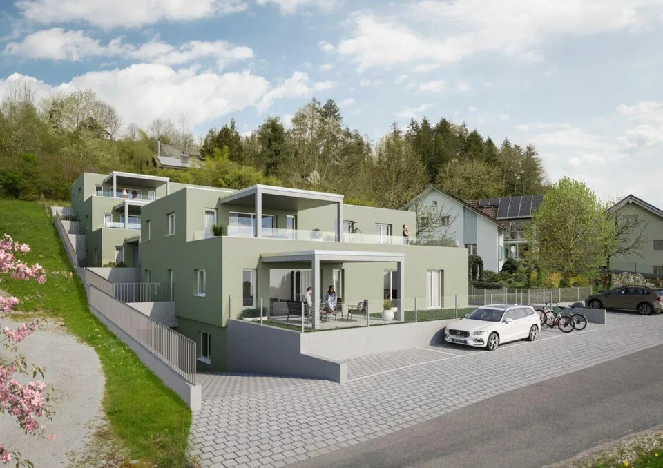 Inizio della costruzione - Case unifamiliari moderne su Skiliftweg