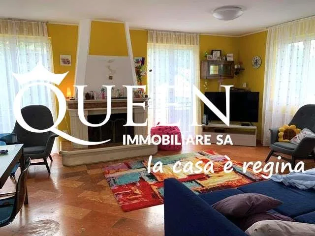 Vacallo: appartamento duplex 4.5 locali, 140 mq, giardino, zona tranqu