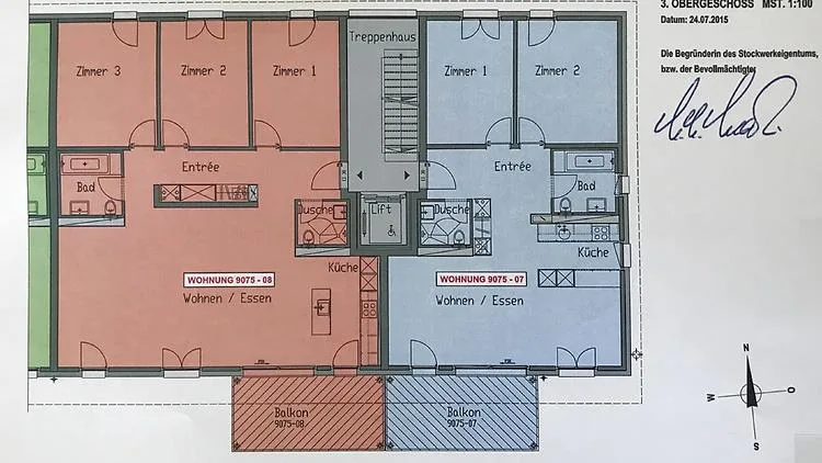 3½ ZIMMER-DACHWOHNUNG IN KERZERS (FR), MÖBLIERT, TEMPORÄR