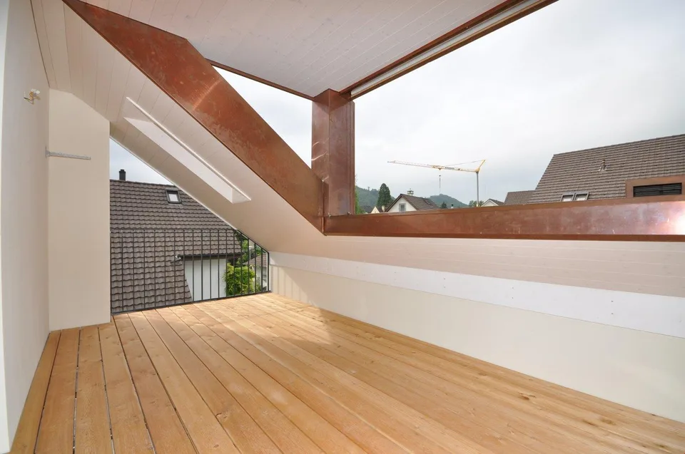 Modernes Wohnen an der Ergolz - moderne Wohnung mit Galerie