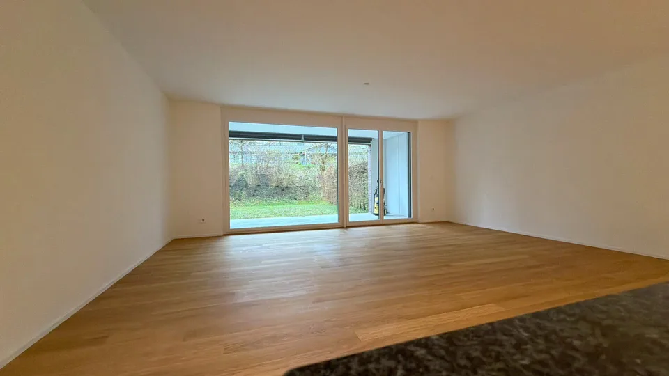Moderner Wohnkomfort mit Garten – stilvolle 3 ½-Zimmer-Wohnung