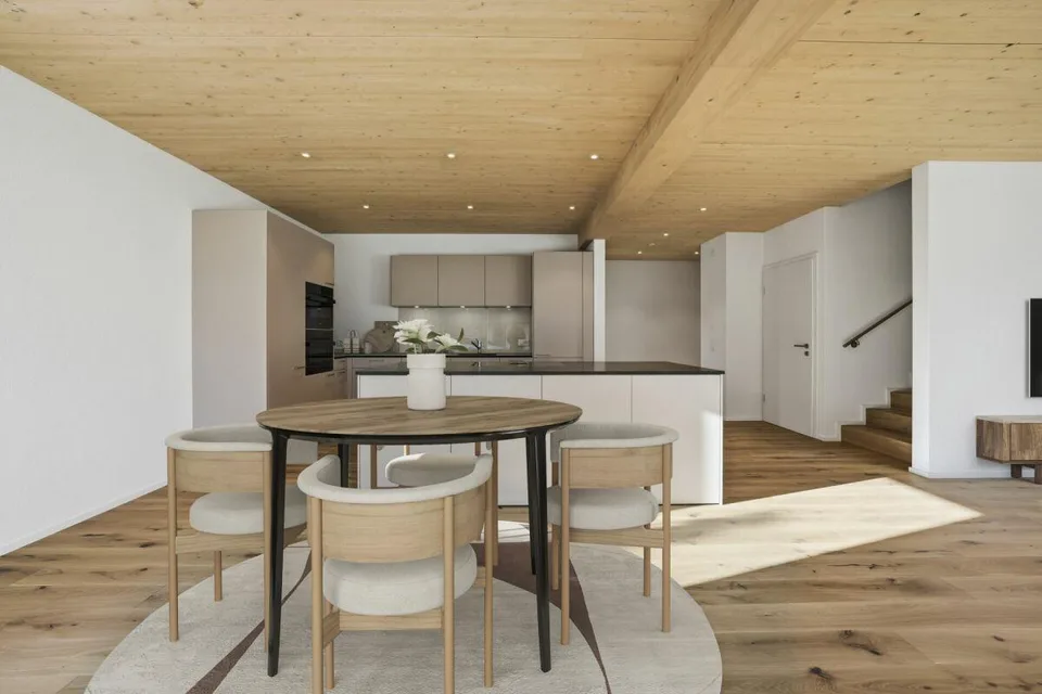 Mietkauf: Heute einziehen, morgen Eigentümer - modernes Doppeleinfamilienhaus in Stein am Rhein