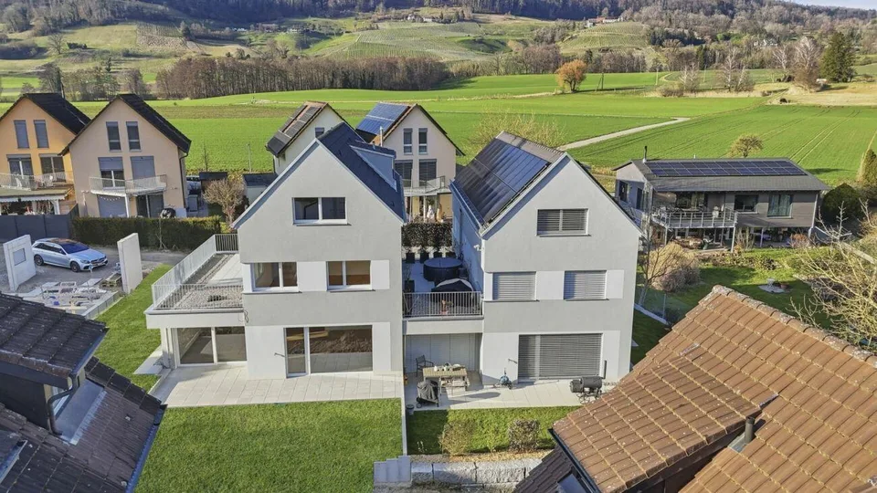 Mietkauf: Heute einziehen, morgen Eigentümer - modernes Doppeleinfamilienhaus in Stein am Rhein