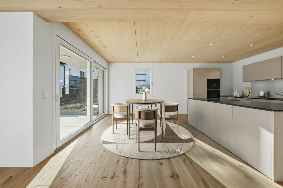 Mietkauf: Heute einziehen, morgen Eigentümer - modernes Doppeleinfamilienhaus in Stein am Rhein