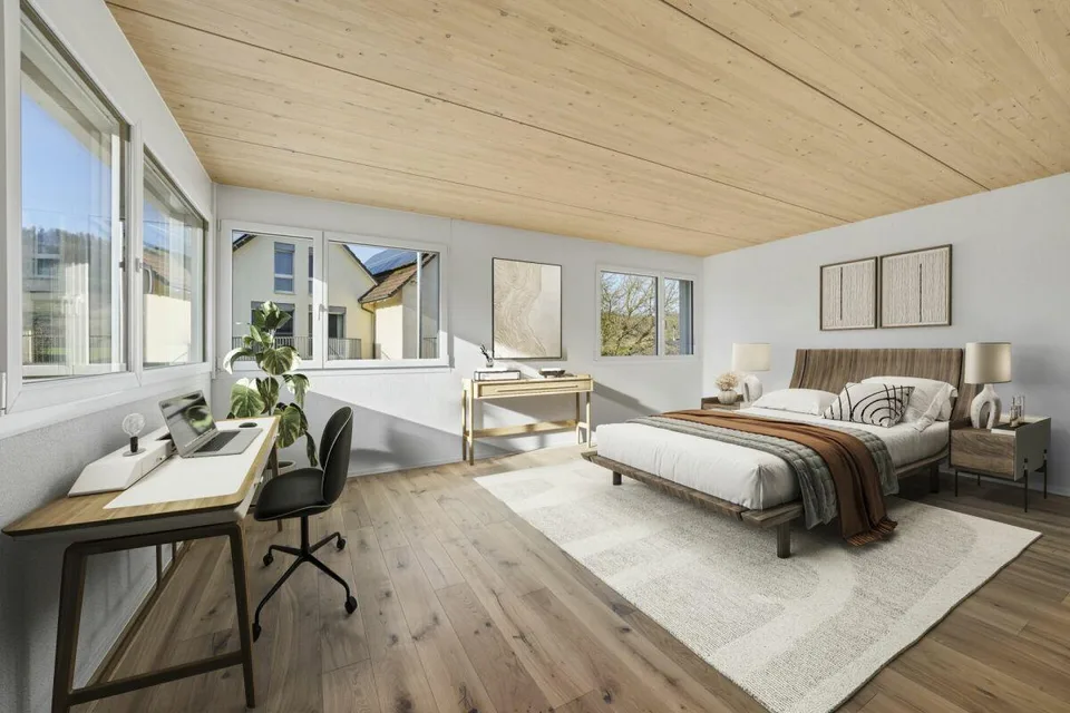 Mietkauf: Heute einziehen, morgen Eigentümer - modernes Doppeleinfamilienhaus in Stein am Rhein