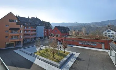 Nel centro del villaggio di Gattikon