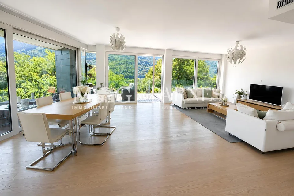 Montagnola, Collina d'Oro: Lussuoso 5.5 locali con zona wellness